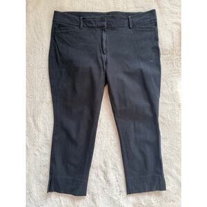 WHBM White House Black Market Crop Leg Pants Size 12